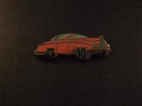 Fab1 Rolls Royce ( van lady Penelope uit de Engelse poppenbeeld serie the Thunderbirds